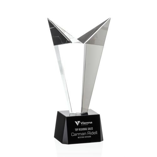 Awards and Trophies - Crystal Awards - Kamiah Crystal Award
