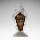 Rhombus Polygon Glass Award
