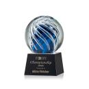 Genista Black on Robson Base Globe Glass Award