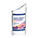 Gemma Full Color Peaks Crystal Award
