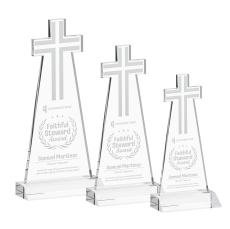 Cross Clear Unique Crystal Award - Awards and Trophies