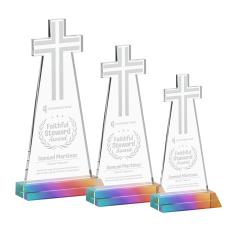 Cross Prismatic Unique Crystal Award - Awards and Trophies
