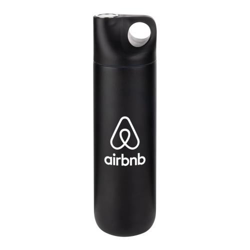 Promotional Products - Drinkware - Bottles - Sago SS Bottle w/Mechanical Thermometer - 17oz
