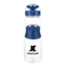 Voxel Tritan Bottle w/Locking Handle Lid & Silicone Sleeve - Promotional Products