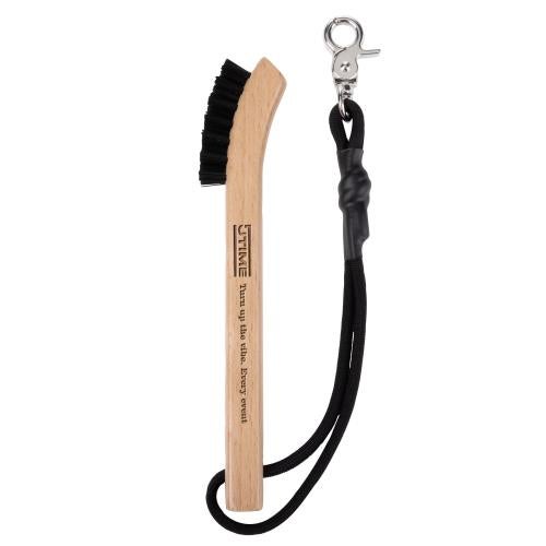 Promotional Products - Outdoor & Leisure - Golf Accessories - Deodar Beech Wood Golf Club Brush Cleaner w/Clip 