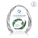 Tottenham Full Color Iceberg Peaks Crystal Award