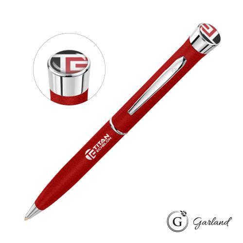 Promotional Products - Writing Instruments - Metal Pens - Garland&reg; Tactical Custom Textured Twist Pen - Chrome
