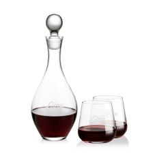 Briarwood Decanter & Howden Stemless Wine Set - Barware