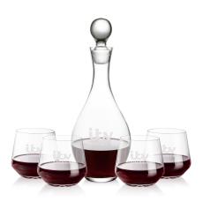 Briarwood Decanter & Sturgis Stemless Wine Set - Corporate Gifts