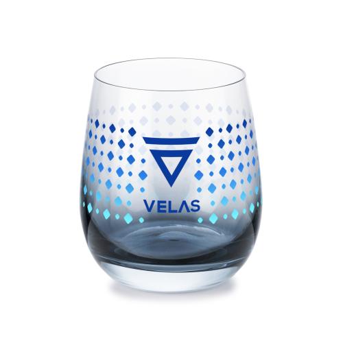Corporate Gifts - Barware - Wine Glasses - Soudan Smoke Stemless Wine - Full Color