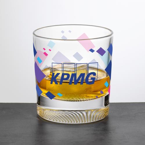 Corporate Gifts - Barware - On the Rocks Glasses - Baldwin OTR - Full Color