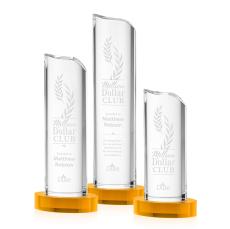 Kilburn Amber Towers Crystal Award - Awards and Trophies