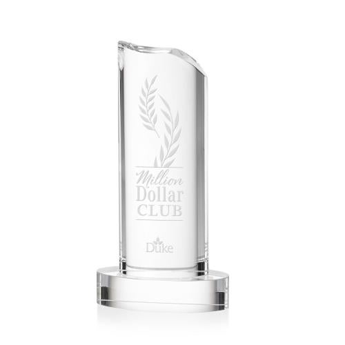 Awards and Trophies - Crystal Awards - Kilburn Clear Crystal Award
