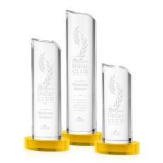 Kilburn Gold Towers Crystal Award - Awards and Trophies