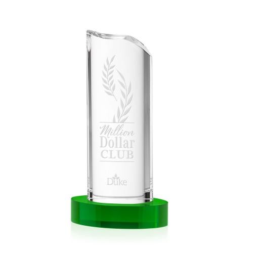 Awards and Trophies - Crystal Awards - Kilburn Green Crystal Award