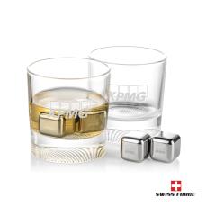 Swiss Force S/S Ice Cubes & 2 Baldwin OTR - Barware