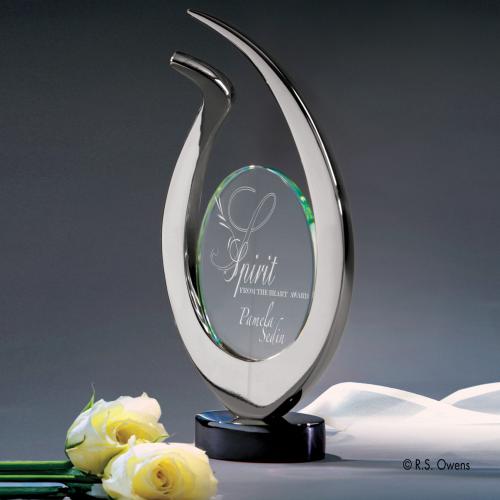 Awards and Trophies - Crystal Awards - Spirit Unique Crystal Award