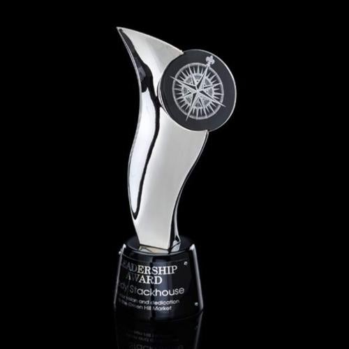 Awards and Trophies - Unique Awards - Apotheosis Flame Glass Award