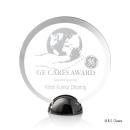 Discus Hemisphere Circle Acrylic Award