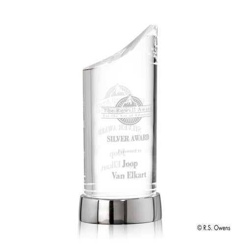 Awards and Trophies - Crystal Awards - Portal Peaks Metal Award