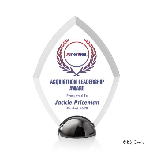 Awards and Trophies - Acrylic Awards - Diamond Hemisphere Full Color Diamond Acrylic Award
