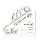Synergy Full Color Globe Crystal Award