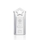 Dorchester Silver Star Clear Towers Crystal Award