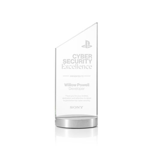 Awards and Trophies - Crystal Awards - Islington Peaks Crystal Award