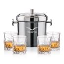 Milano Ice Bucket & Newport On-the-Rocks Set