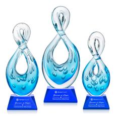 Utopia Unique on Sheffield Blue Glass Award - Glass Awards