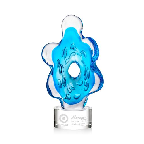 Awards and Trophies - Crystal Awards - Glass Awards - Trillium Unique on Marvel Base Glass Award