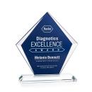 Antico Blue Crystal Award