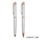 Cerruti 1881&reg; Austin Diamond Ballpoint & Rollerball Pen Set