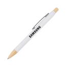 Charon Aluminum Ballpoint Pen w/Bamboo Clicker & Tip