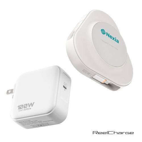 Promotional Products - Tech & Accessories  - Power Banks - ReelCharge 3-in-1 Compatible Power Station Set - 15W