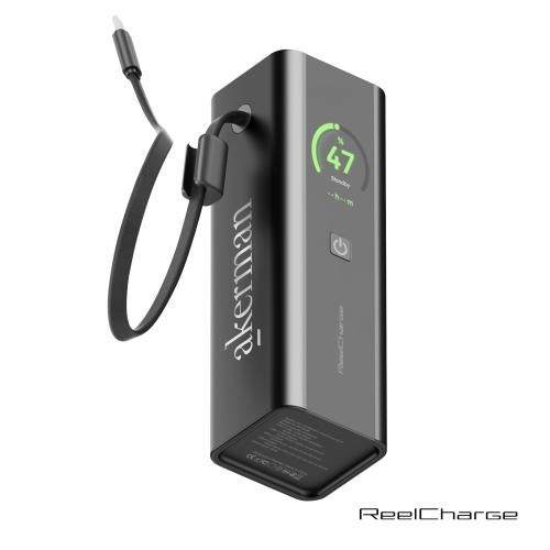 Promotional Products - Tech & Accessories  - Power Banks - ReelCharge ReelPro 165W 20K mAh Power Bank