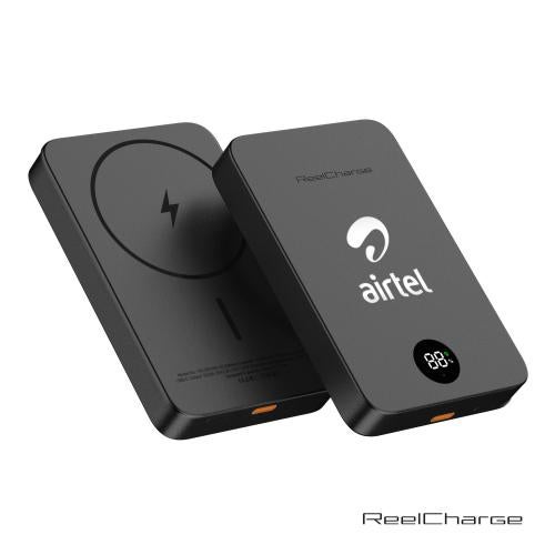 Promotional Products - Tech & Accessories  - Power Banks - ReelCharge Semi Solid State Aluminum Power Bank - 10K