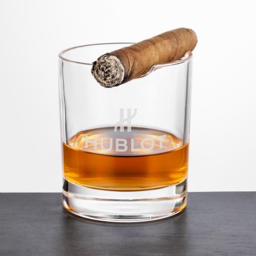 Corporate Gifts - Barware - On the Rocks Glasses - Veradero OTR - Deep Etch