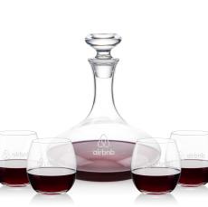 Elliston Decanter & Redmond Stemless Wine Set - Barware