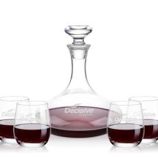 Elliston Decanter & Salem Stemless Wine Set - Corporate Gifts
