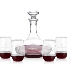 Elliston Decanter & Vale Stemless Wine Set - Corporate Gifts