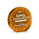 Apollo Full Color Orange Circle Crystal Award