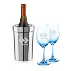 Milano Wine Cooler & Soudan Blue Wine - Corporate Gifts