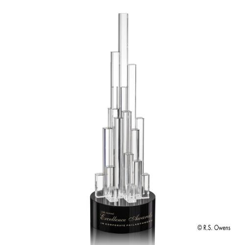 Awards and Trophies - Crystal Awards - Spire Towers Crystal Award
