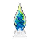 Sunnidale Tear Drop on Sheffield Base Glass Award