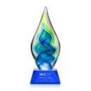 Sunnidale Tear Drop on Sheffield Blue Glass Award