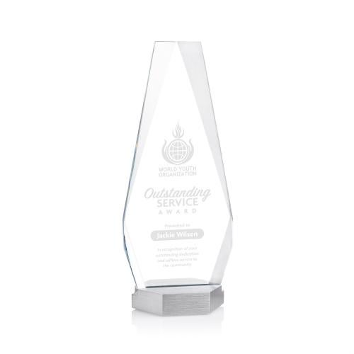 Awards and Trophies - Crystal Awards - Paulson Metal Award