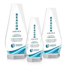 Paulson Full Color Polygon Crystal Award - Awards and Trophies