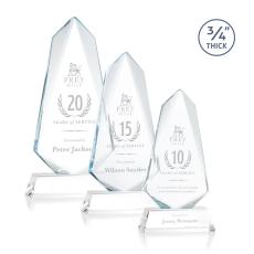 Sheridan Clear on Newhaven Unique Crystal Award - Crystal Awards