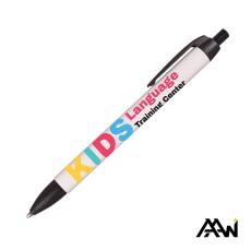 Widebody Pen Vividprint Barrel - Matte Colored Accent - Writing Instruments